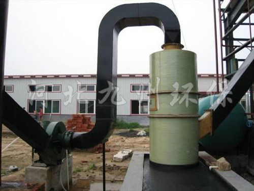 玻璃钢湿式脱硫除尘器